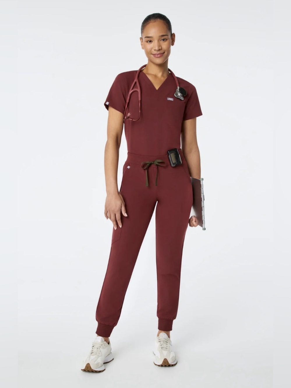 FIGS Scrub Set “Walnut”
